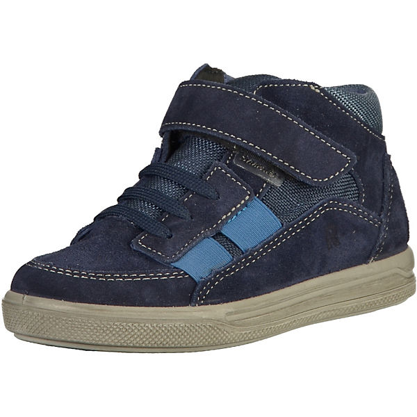 Sneakers High aus Leder für Jungen