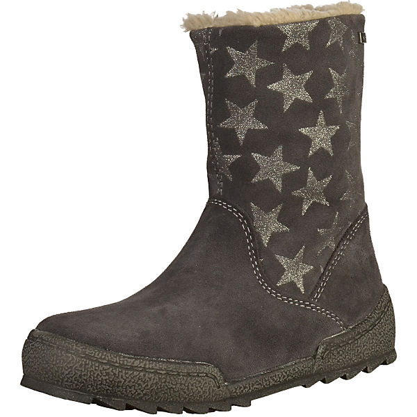 Stiefelette aus Leder für Mädchen, TEX, gefüttert