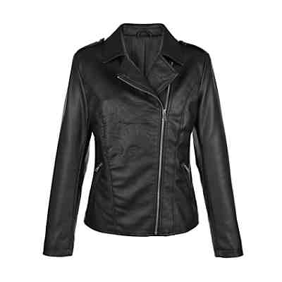 Lederimitatjacke