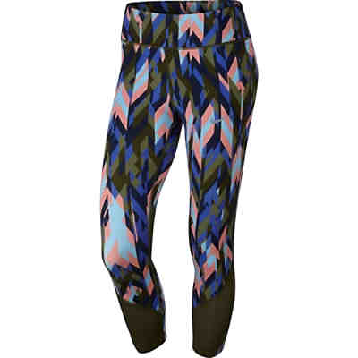 3/4 Laufhose Power Epic Lux Running Crop Print