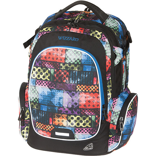 Schulrucksack CAMPUS WIZZARD wacky bricks