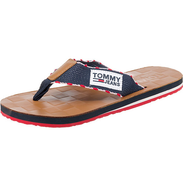 TJ LEATHER FOOTBED BEACH SANDAL Zehentrenner