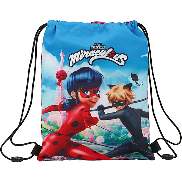 Sportbeutel Miraculous Ladybug & Cat Noir