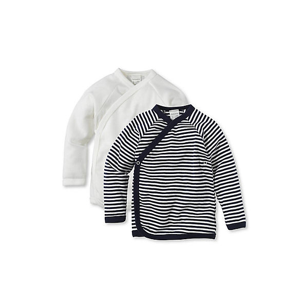 Wickelshirt 2er-Pack, Organic Cotton