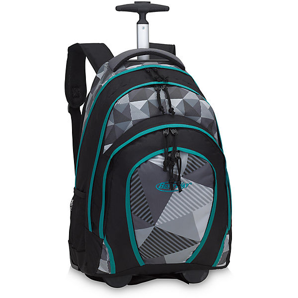 Rucksacktrolley Brooklyn schwarz Muster