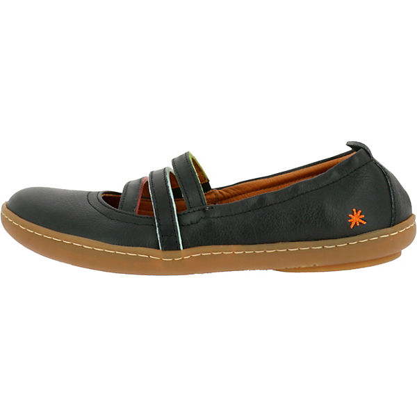 schwarz Memphis Riemchenballerinas Kio 1291 Black R10qFcA
