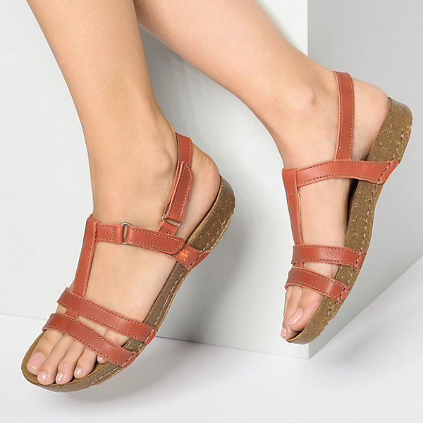 Petalo T 0946 Breathe Memphis Sandalen Steg I cognac Ir4Rrg