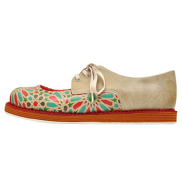 Pency Geo Stars Offene Halbschuhe