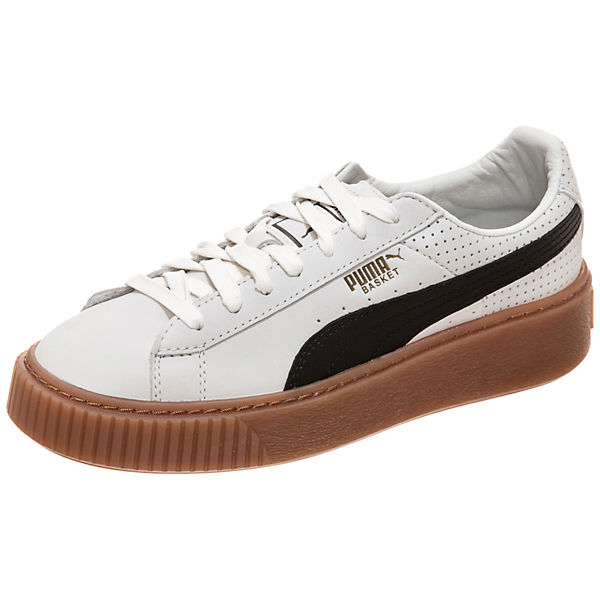 Basket Platform Perforated Sneakers Low