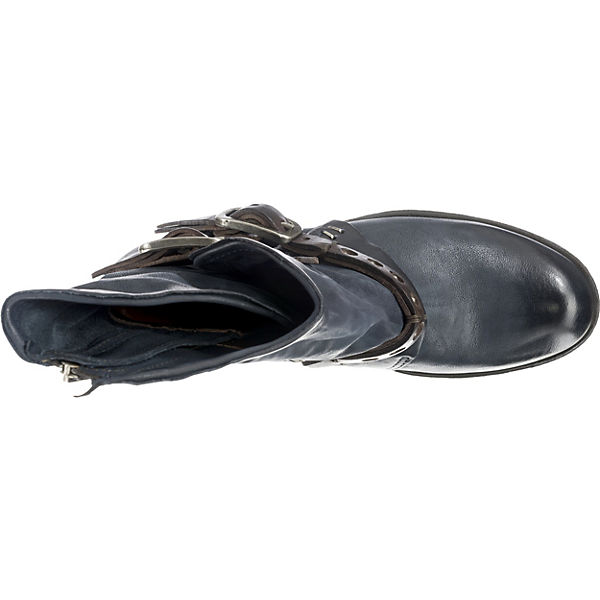 Klassische Stiefeletten S 98 A blau AZEqgx