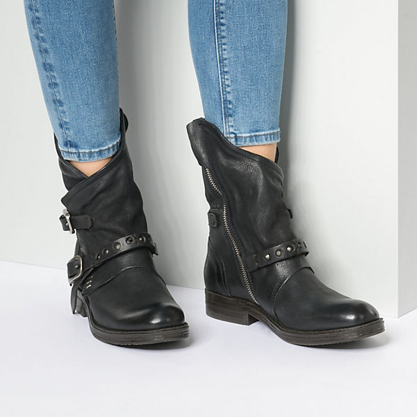 schwarz Stiefeletten Klassische S 98 A wPRqzg0R