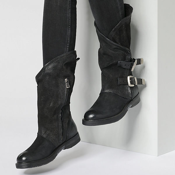 Klassische schwarz S 98 Stiefeletten A EZBvqn