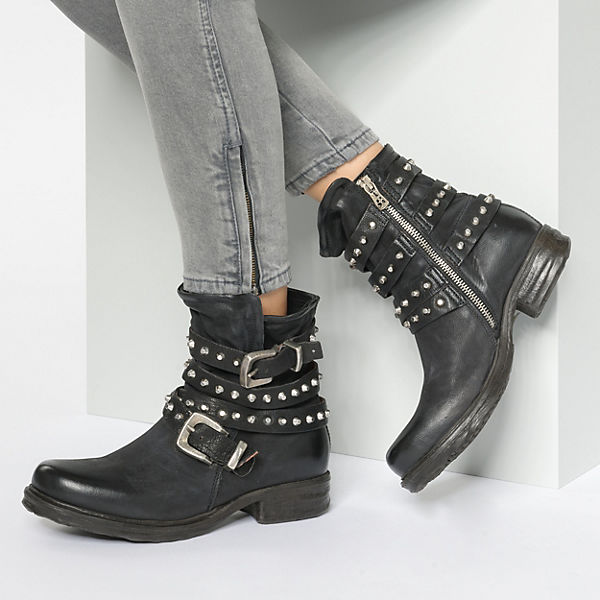 S Stiefeletten Klassische schwarz A 98 Xw8BnP