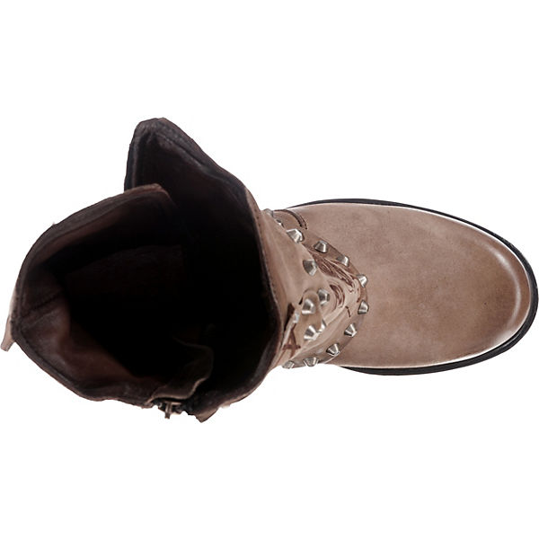 braun Stiefeletten A S beige Klassische 98 wqFF0atX