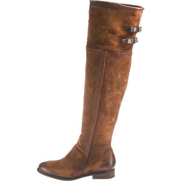 Overknee kombi Stiefel braun A 98 S fqxX8wn1E