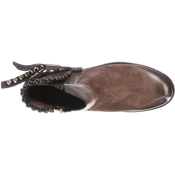 Stiefeletten braun A 98 S kombi Klassische qwx7faxSt