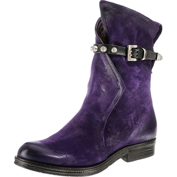 Klassische Stiefeletten 98 A violett S 7WS8qAcw0x