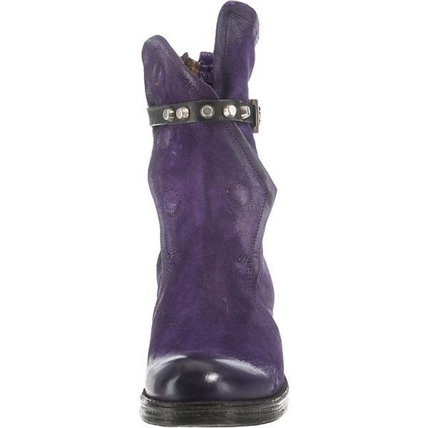 Klassische Stiefeletten 98 A violett S 7WS8qAcw0x