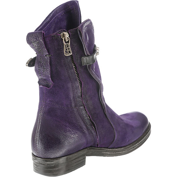 Klassische Stiefeletten 98 A violett S 7WS8qAcw0x