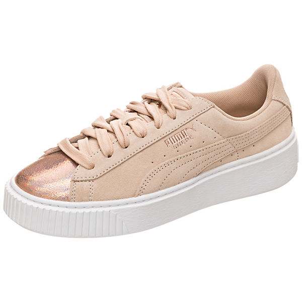 Suede Platform LunaLux Sneakers Low