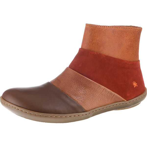 Stiefeletten Kio Klassische Stiefeletten Klassische braun Kio braun orange 41wqOvfv