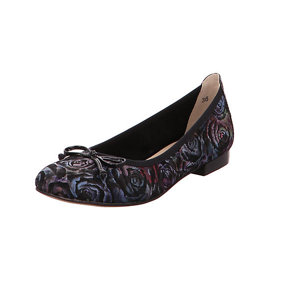 Nubuk22102-030 Klassische Ballerinas
