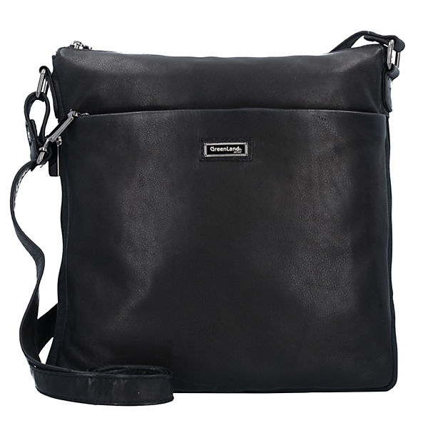 Black Nappa Leder 29 cm Umhängetaschen