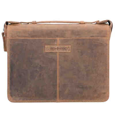 Vintage Schreibmappe Leder 34 cm Schreibmappe