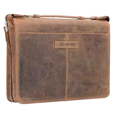Vintage Schreibmappe Leder 34 cm Schreibmappe 2