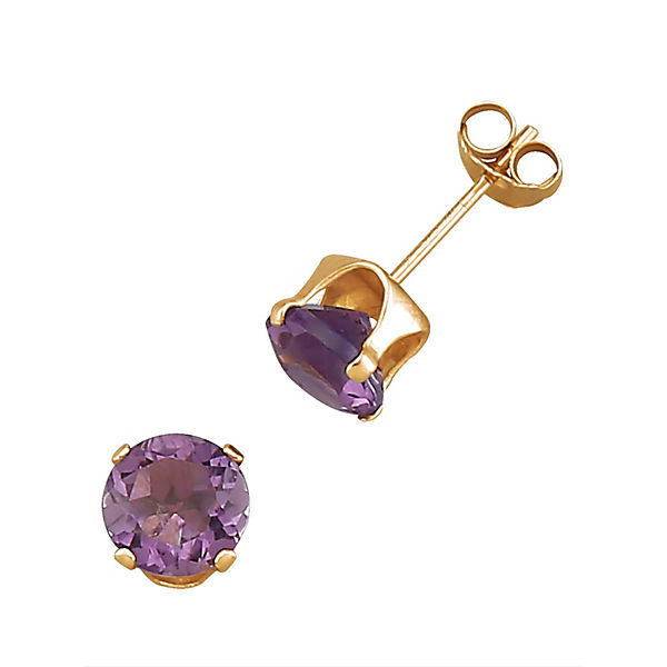 Ohrstecker mit Amethysten