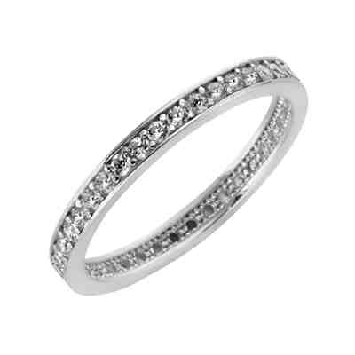 Fascination by Ellen K. Ring 375/- Weißgold Zirkonia