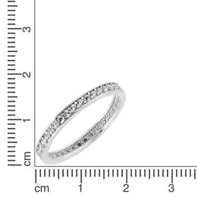 Fascination by Ellen K. Ring 375/- Weißgold Zirkonia 2