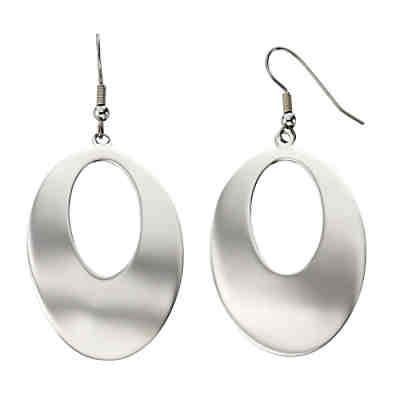 ZEEme Stainless Steel Ohrhänger Edelstahl hochglanzpoliert 65mm langOhrringe