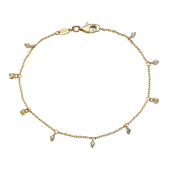 Celesta Gold Armband 375/- Gelbgold mit ZirkoniaArmbänder
