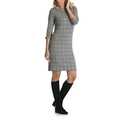 Basic-Kleid mit 3/4 Arm