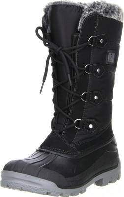 Vista, Canada POLAR Damen Winterstiefel Snowboots schwarz Winterstiefel