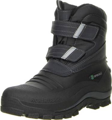 Damen Herren Winterstiefel Snowboots schwarz