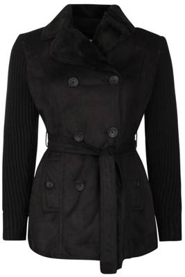 Roosevelt Kurzmantel mit abnehmbarem Gürtel