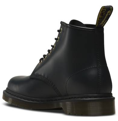 Dr. Martens, 6 Eye Police Boot 101 PW Smooth, blau mirapodo