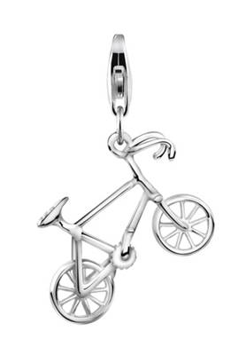 Nenalina, Charm Fahrrad Bike Anhänger 925 Sterling Silber