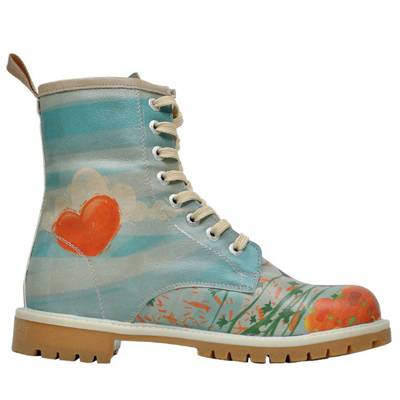 Dogo Shoes, DOGO Boots Pumpkin Witch Klassische Stiefel, blau mirapodo