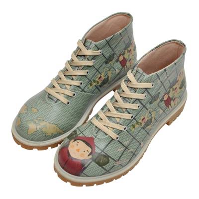 Dogo Shoes, DOGO Short Boots Go go go Schnürstiefeletten, blau mirapodo