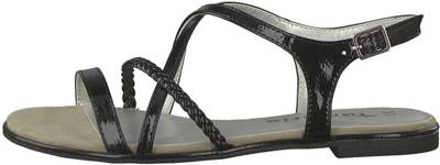 tamaris riemchensandalen schwarz