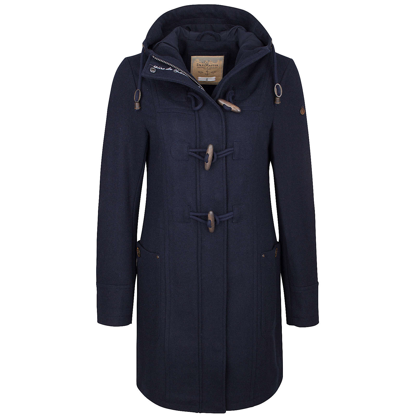 DreiMaster Dufflecoat blau Damen Gr. 34 DreiMaster Dufflecoat blau Damen Gr. 34