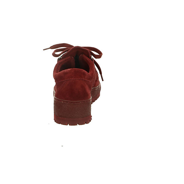 Schuhe Schnürschuhe MEPHISTO Schnürschuhe rot