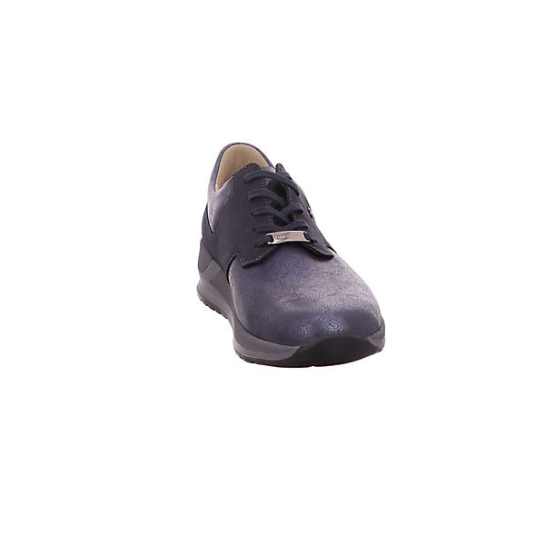 Schuhe Schnürschuhe Finn Comfort Schnürschuhe blau