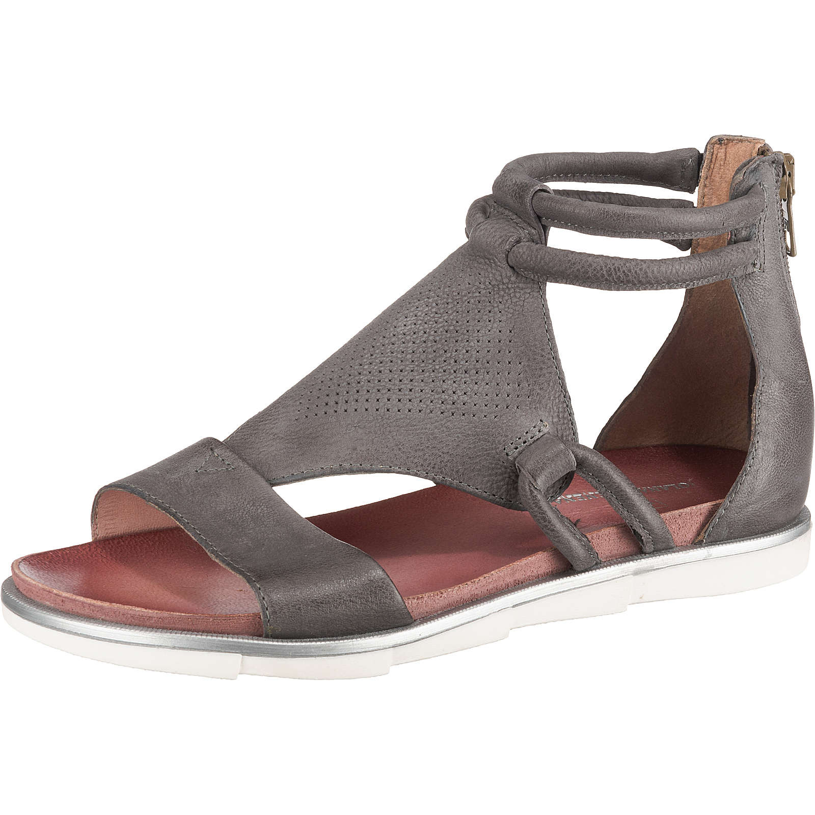 JOLANA & FENENA Riemchensandalen grau Damen Gr. 40 JOLANA & FENENA Riemchensandalen grau Damen Gr. 40