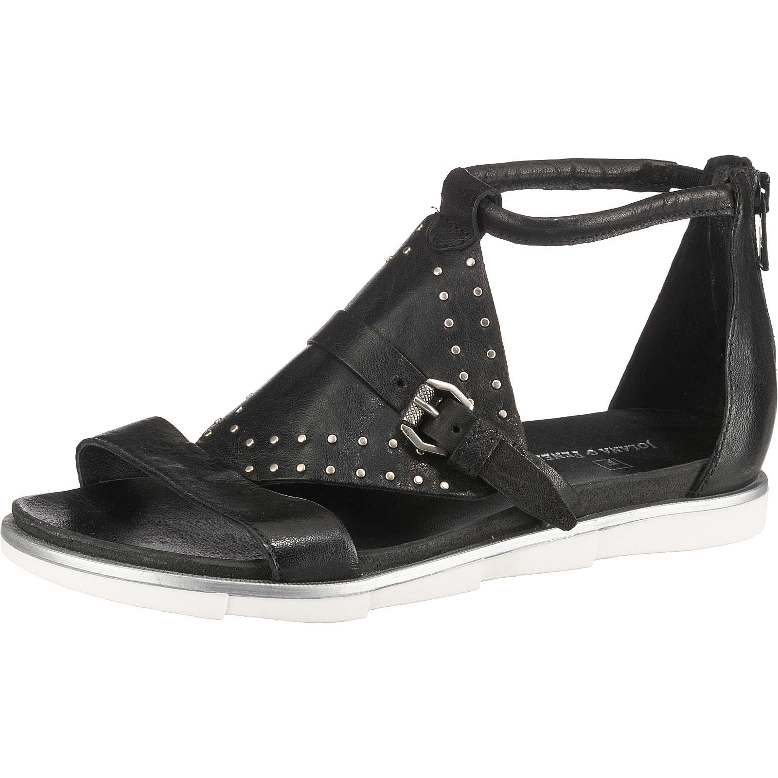 JOLANA & FENENA Riemchensandalen schwarz Damen Gr. 41 JOLANA & FENENA Riemchensandalen schwarz Damen Gr. 41