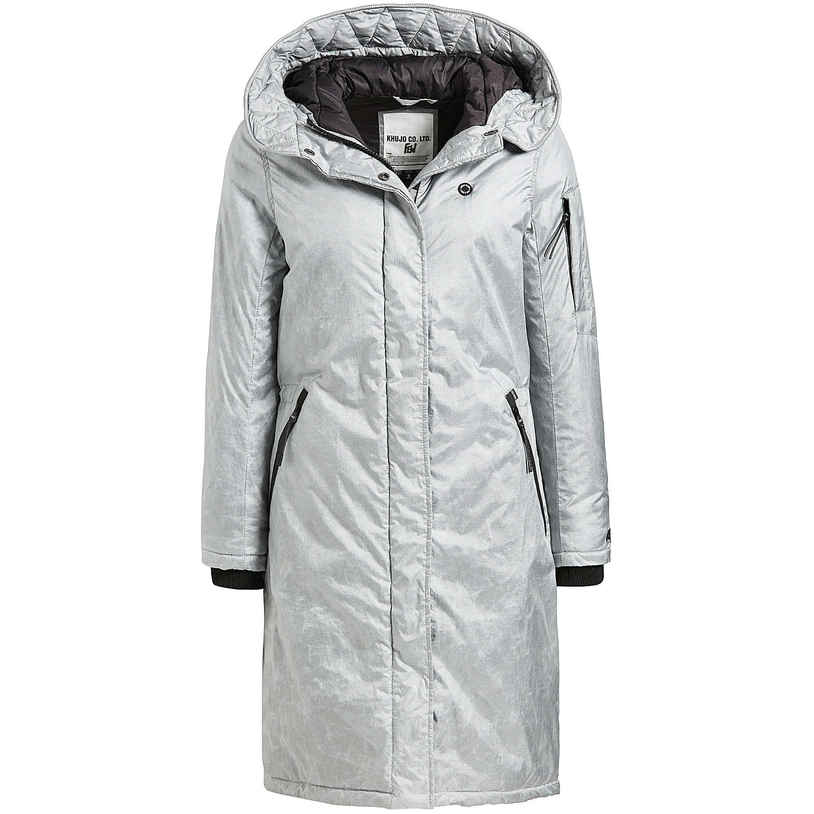 khujo Mantel CAPPI Wintermäntel grau Damen Gr. 38 khujo Mantel CAPPI Wintermäntel grau Damen Gr. 38
