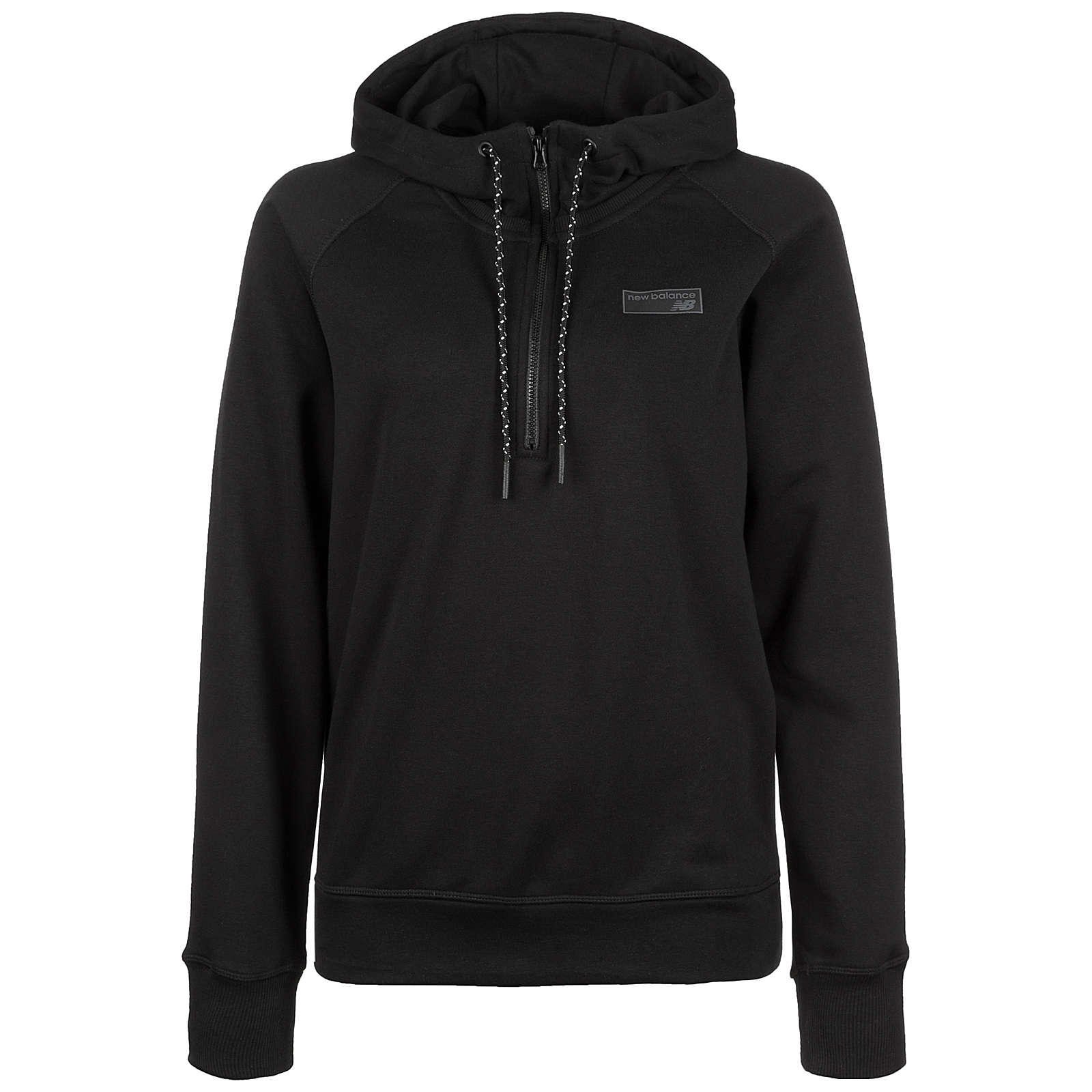 New Balance Athletics Kapuzenpullover Damen schwarz Damen Gr. 36 New Balance Athletics Kapuzenpullover Damen schwarz Damen Gr. 36
